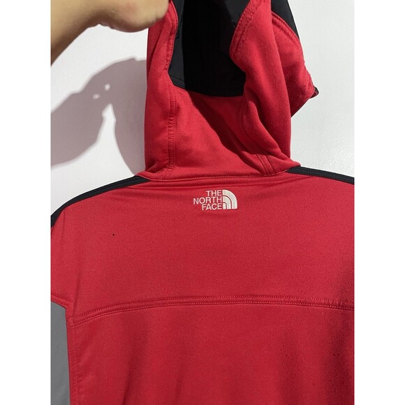 The North Face Steep Tech Jacket Mens L Red Scot Schmidt Hood Sweat Nylon Ski - Picture 7 of 16